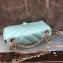 Bvlgari Serpenti Cabochon Shoulder Bag 22.5cm Pale Green