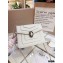 Bvlgari Serpenti Forever Crossbody ‎Bag 20cm White