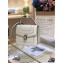 Bvlgari Serpenti Forever Top Handle Crossbody ‎Bag 20cm White