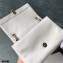 Bvlgari Serpenti Cabochon Shoulder Bag 22.5cm White