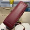 Bvlgari Serpenti Cabochon Shoulder Bag 27cm Burgundy