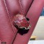 Bvlgari Serpenti Cabochon Shoulder Bag 27cm Burgundy