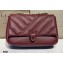 Bvlgari Serpenti Cabochon Shoulder Bag 22.5cm Burgundy