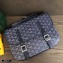 Goyard Belvedere MM Messenger Bag Dark Blue