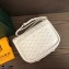 Goyard Belvedere PM Messenger Bag White