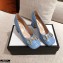 Gucci Mid-heel Pumps with Horsebit 643886 Blue 2020
