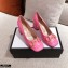 Gucci Mid-heel Pumps with Horsebit 643886 Pink 2020