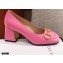 Gucci Mid-heel Pumps with Horsebit 643886 Pink 2020