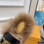 Tod's Kate Fur Slippers in leather Black