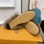 Tod's Kate Fur Slippers in leather Coffee