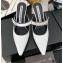 Alexander Wang Heel 8cm Grace Mules Patent White 2020