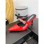 Alexander Wang Heel 8cm Grace Mules Patent Red 2020
