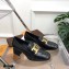 Tod's Heel 6cm Kate Pumps in leather with Chain Croco Pattern Black