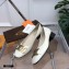 Tod's Heel 4.5cm Kate Pumps in leather with Chain White