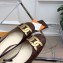 Tod's Heel 4.5cm Kate Pumps in leather with Chain Embossed Coffee
