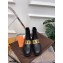 Tod's Kate Ankle Boots in leather with Chain Black