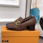 Tod's Heel 6cm Kate Pumps in leather with Chain Coffee