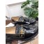 Tod's Loafers in Brushed leather with Buckle Fringe Tassels Black
