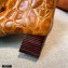 Tod's Kate Ankle Boots in leather with Chain Crocodile-printed Brown