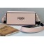 Fendi Leather Rigid Horizontal Box Bag Pale Pink 2020