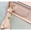 Fendi Leather Rigid Horizontal Box Bag Pale Pink 2020
