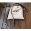 Fendi Leather Pack Small Drawstring Pouch Bag Pale Pink 2020