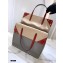 Fendi Flip Large Tote Bag Gray/Red
