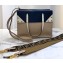 Fendi Flip Regular Medium Tote Bag Beige