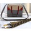 Fendi Flip Regular Medium Tote Bag Gray/Red