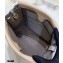 Fendi Flip Regular Medium Tote Bag Gray/Red
