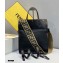 Fendi Flip Large Tote Bag Black