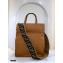 Fendi Flip Large Tote Bag Brown
