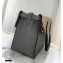 Fendi Flip Large Tote Bag Gray/Black