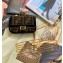 Fendi Nano Baguette Bag Charm Brown Glazed Fabric 2020