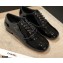 Chanel Calfskin Lace-Ups G36483 Patent Black 2020
