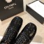 Chanel Calfskin Lace-Ups G36483 Patent Black 2020