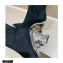 Balmain Heel 9.5cm Nicole Ankle Boots Suede Black 2020
