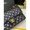 Chanel Original Quality Classic Flap Bag A01113 in Caviar Leather Black with Gold Hardware