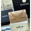Chanel Original Quality Classic Flap Bag A01113 in Caviar Leather Beige with Gold Hardware