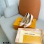 Louis Vuitton Heel 6.5cm Patent Leather Bow Knot Pumps Apricot