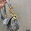 Dior Saddle Bag in Oblique Embroidery Gray 2020