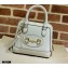 Gucci Horsebit 1955 Mini Top Handle Bag 640716 Leather White 2020