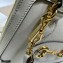 Gucci Horsebit 1955 Mini Top Handle Bag 640716 Leather White 2020