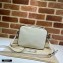 Gucci Horsebit 1955 Small Shoulder Bag 645454 Leather White 2020