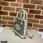Gucci Horsebit 1955 Mini Top Handle Bag 640716 GG Canvas White 2020