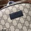 Gucci Slim Backpack Bag 449181 GG Canvas Beige