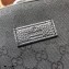 Gucci Slim Backpack Bag 449181 GG Canvas Black