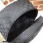Gucci Slim Backpack Bag 449181 GG Canvas Black