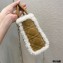Lady Dior Mini Bag in Shearling Camel 2020