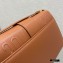 Dior 30 Montaigne Flap Bag in Box Calfskin Dark Tan 2020